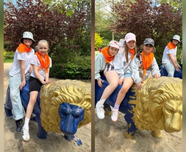 Wycieczka do ZOO w Opolu klas 1b i 3b - powiększ