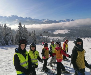 Obóz narciarski - powiększ