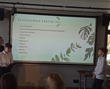 Międzyszkolny Konkurs Wiedzy o Powiecie Strzeleckim - powiększ