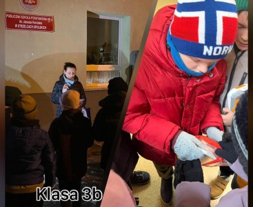 Nocka andrzejkowa klasy 3b - powiększ