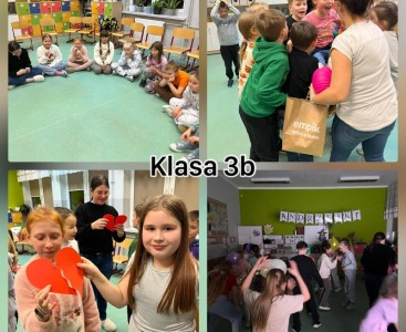 Nocka andrzejkowa klasy 3b - powiększ