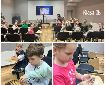 Wycieczka klasy 1b  - powiększ