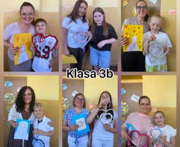 Warsztaty makramowe klasy 3b - powiększ