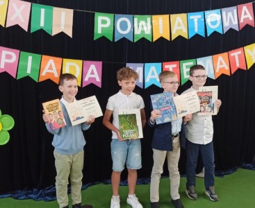 Najlepsi Matematycy klas 1-3 - powiększ