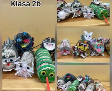 Twórcze działania uczniów klasy 2b - powiększ